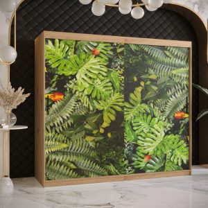 Abika  skříň PAPROČ 1  200/200/62 barevné provedení