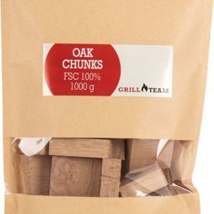 GrillTeam Dřevěné špalíky dub, 1 kg