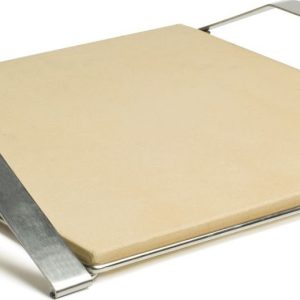 Pizza Craft Čtvercový pizza kámen s nerezovým rámem