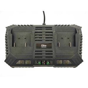 Dvojitá nabíjačka batérií Elite Electronics®, rýchlonabíjačka