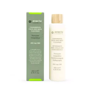 Enecta Čistič obličeje a krku CBD 200 mg 200 ml