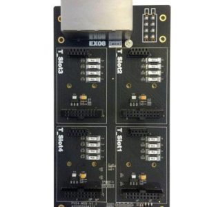 EX08 – Yeastar EX08 karta, 8 portů, 4 pozice pro S2, O2, SO, BRI, GSM