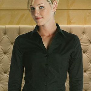 Exkluzivní číšnická dámská halenka Chef Works – 2 barvy černá,L