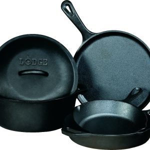 5-ti dílná sada litinového nádobí Lodge