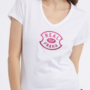 SAM 73 Dámské triko SOLANA – REAL TOP Bílá L