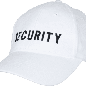 Čepice Baseball Cap SECURITY bílá