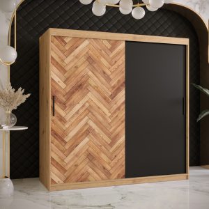 Abika  skříň PARKIET  180/200/62 barevné provedení