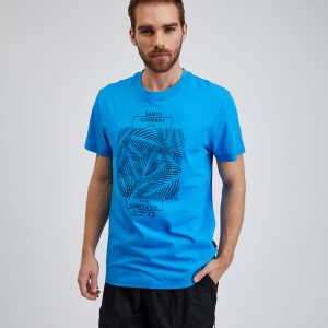 SAM 73 Pánské triko ALMANDIT Modrá M