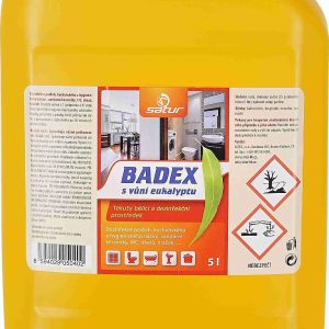 Satur Badex tekutý dezinfekční prostředek s vůní eukalyptu 5 l