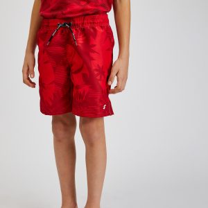 SAM 73 Chlapecké plavecké šortky SANJEEV Červená 128