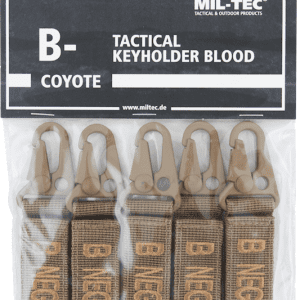Klíčenka taktická B NEG [sada 5 ks] okrová