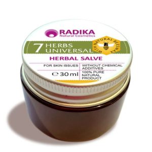 Mast se 7 bylinkami na kožní problémy Radika Bioherba 30ml