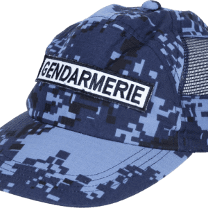 Čepice Baseball US Cap se síťovinou modrá digital