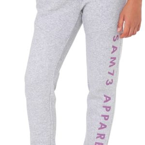 SAM 73 Dívčí tepláky CHRISTINE Šedá 140