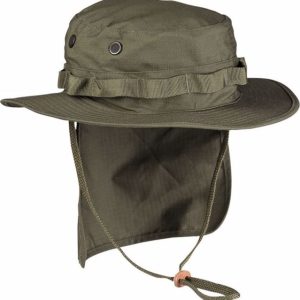 Klobouk Boonie Hat s krytím týla olivový L