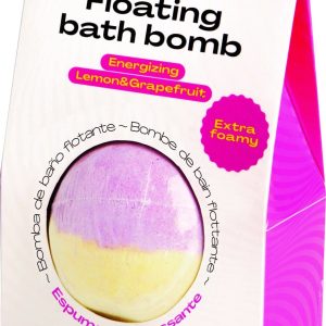 IDC Institute – Plovoucí koupelová bomba Citron a Grep Koule do koupele 120 g