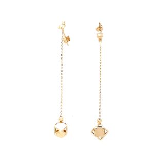 Zlaté visící náušnce FABIÁNA