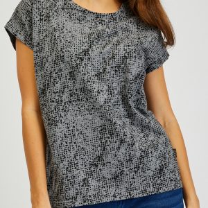 SAM 73 Dámské triko VERONICA Černá S