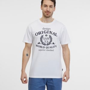 SAM 73 Pánské triko MAVERICK Bílá 2XL