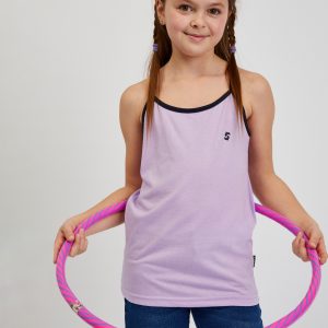 SAM 73 Dívčí tílko RUSSELL Fialová 128