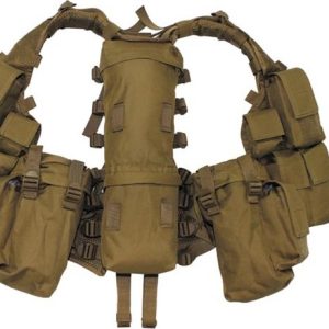 Vesta taktická SQUAD okrová