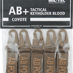 Klíčenka taktická AB POS [sada 5 ks] okrová