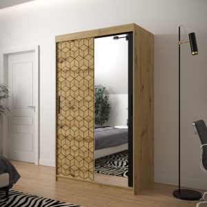 Abika Šatní skříň PLASTER 2  120/200/62 barevné provedení