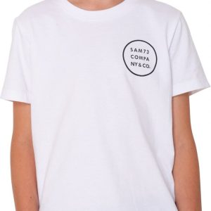 SAM 73 Chlapecké triko BLAIR Bílá 128