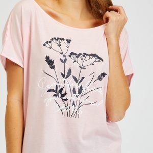 SAM 73 Dámské triko CIRCINUS Hnědá 2XL