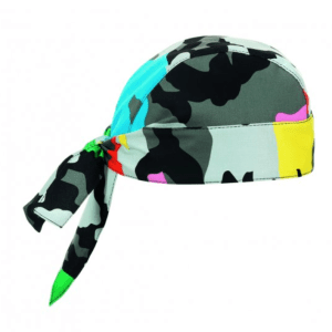 Kuchařská šátek na hlavu EGOchef – barevný maskáč