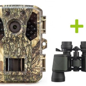 Fotopast OXE Gepard II a klasický dalekohled FOMEI 7-21×40 ZCF Zoom + 32GB SD karta, 4ks baterií a doprava!