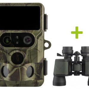 Fotopast OXE Tarantula WiFi 4K a klasický dalekohled  FOMEI 7-21X40 ZCF Zoom + 32GB SD karta, 8ks baterii, stativ a doprava!