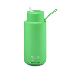 Frank Green Ceramic Neon Green Straw Lid 1000 ml