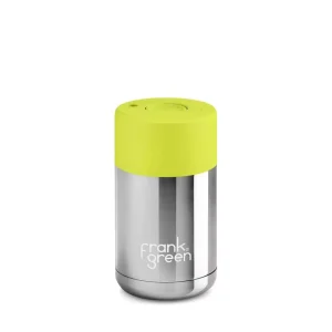 Frank Green Ceramic Silver Yellow 295 ml