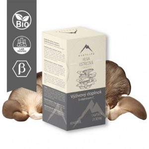 Hlíva Ústřičná s Vitamínem C Hrotlife 60 cps