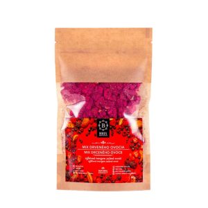 Drcené mrazem sušené ovoce – mix 8 druhů BRIX 80 g