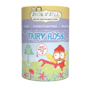 Zubní nit pro děti Fairy Floss Jack N‘ Jill 30ks