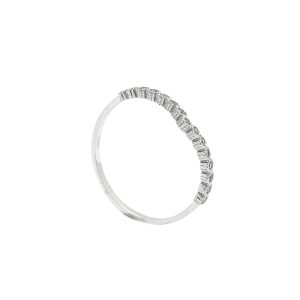 Zlatý prsten GYMEA se zirkony