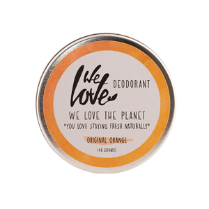 Přírodní krémový deodorant "Original Orange" We Love the Planet 48 g