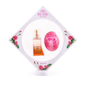 Dárkový set – Parfém a glycerinové mýdlo Royal Rose