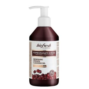 Osvěžující intimní gel s panthenolem a B5 Pomegranate & Rose 250ml