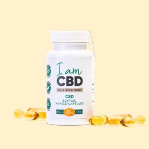 Full Spectrum CBD kapsle 1500mg I am CBD 60ks