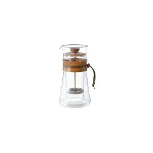 Hario Cafe Press Double Glass Olive 400 ml