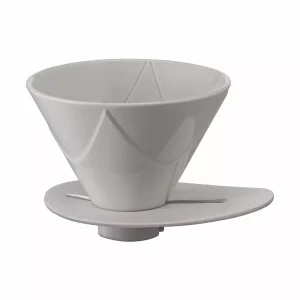 Hario V60 One Pour Dripper Mugen bílý