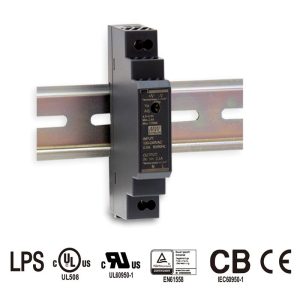 HDR-15-12 – zdroj na DIN, 12VDC, 1,25A , 12W