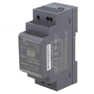 HDR-30-12 – zdroj na DIN, 12VDC, 2A , 24W
