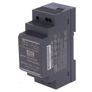 HDR-30-24 – zdroj na DIN, 24VDC, 1,5A, 36W