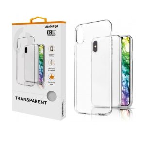Pouzdro ALIGATOR TRANSPARENT Xiaomi Mi 10 Lite 5G čiré