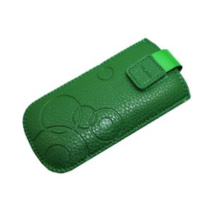 Pouzdro zásuvné rozměr 14 iPhone X, Huawei P20 PRO, Sam S8, S9 zelené