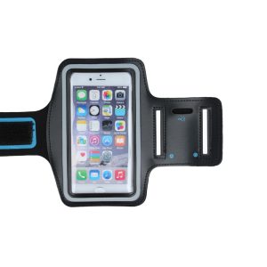 Sportovní držák na ruku pro Samsung N7100 Galaxy Note 2 a jiné telefony 5-5,8 palců – černý